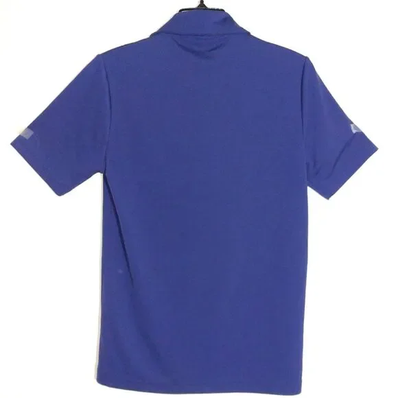 Alo Women's Yoga Active Gym Golf Performance Polo Shirt Royal Blue Size XS EUC - Picture 6 of 8